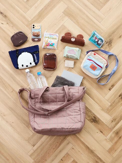 Samansa Mos2「【Cross&times;Staff】ボトルポケ付/10ポケットトートbag」|その他|