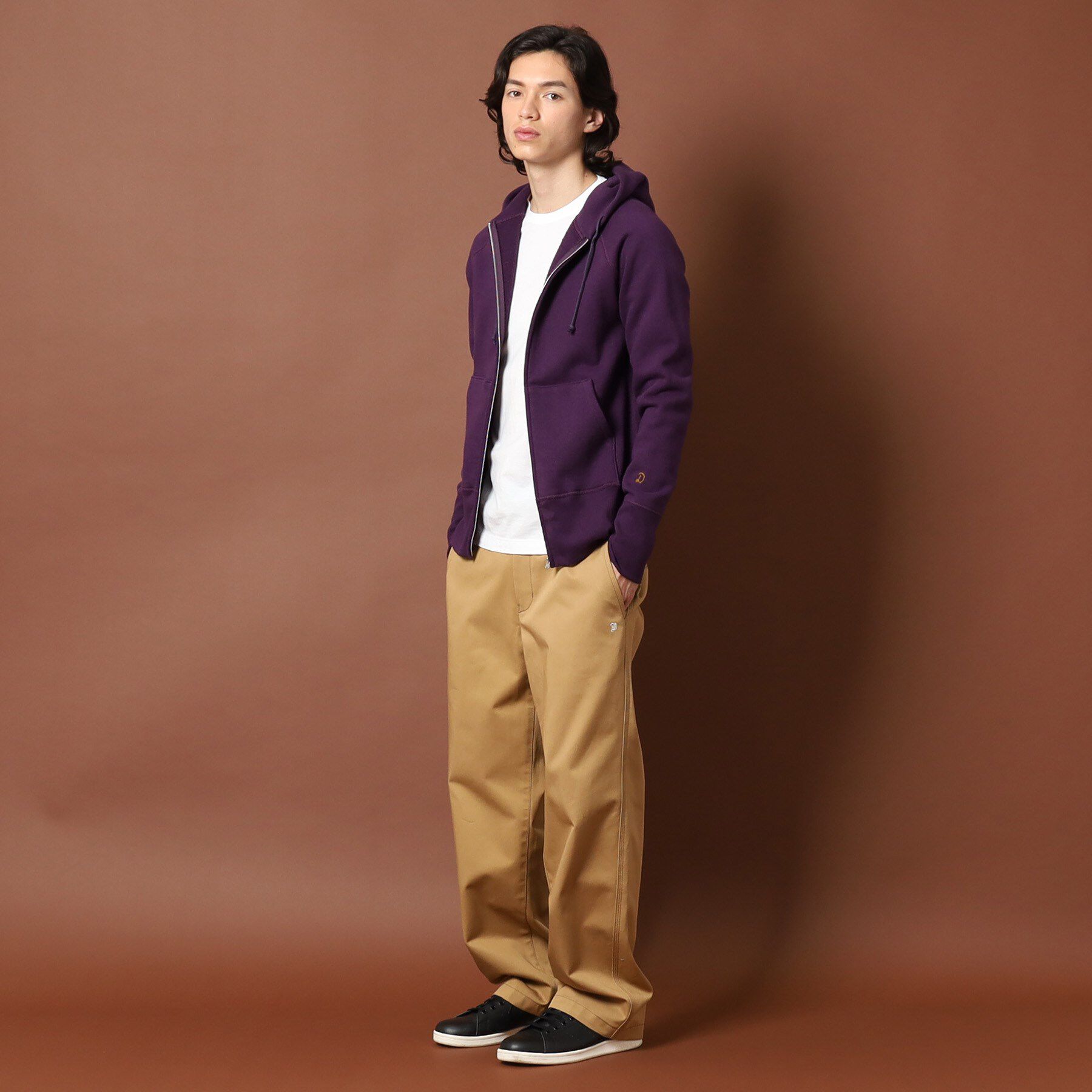 DRESSTERIOR「【ベストセラー】デキシー吊裏毛ジップアップパーカ」|パーカー|