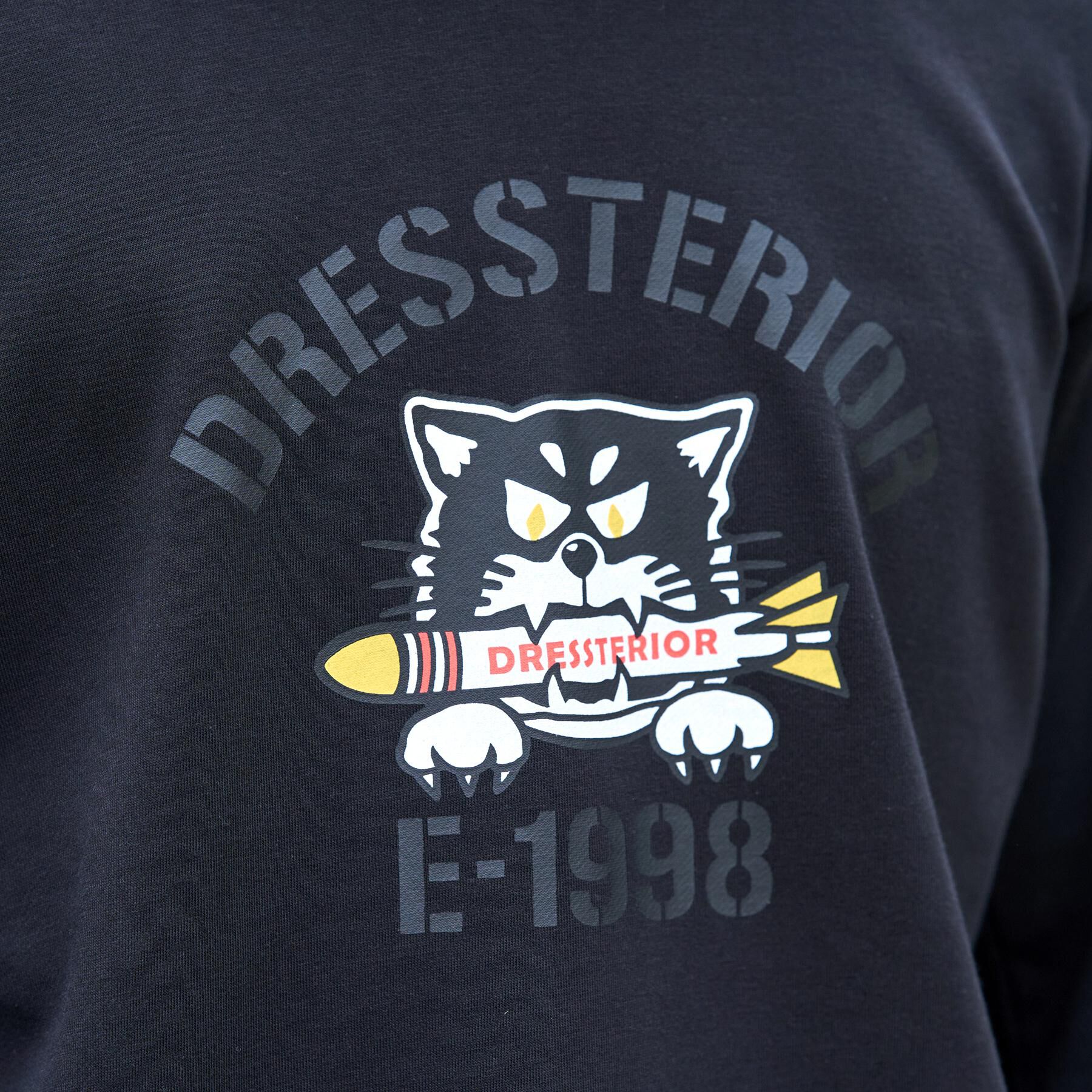 DRESSTERIOR「ミサイルキャット 裏起毛スウェットクルーネックTシャツ」|Tシャツ・カットソー|
