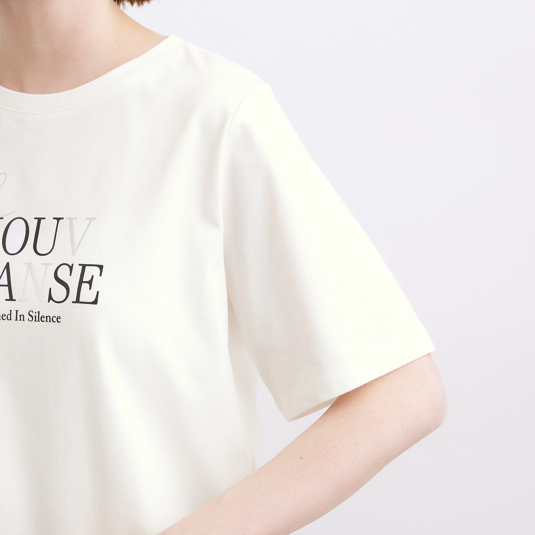 grove「【吸水速乾・UVカット・マシンウォッシャブル】ベーシックMIXロゴプリントT」|Tシャツ・カットソー|