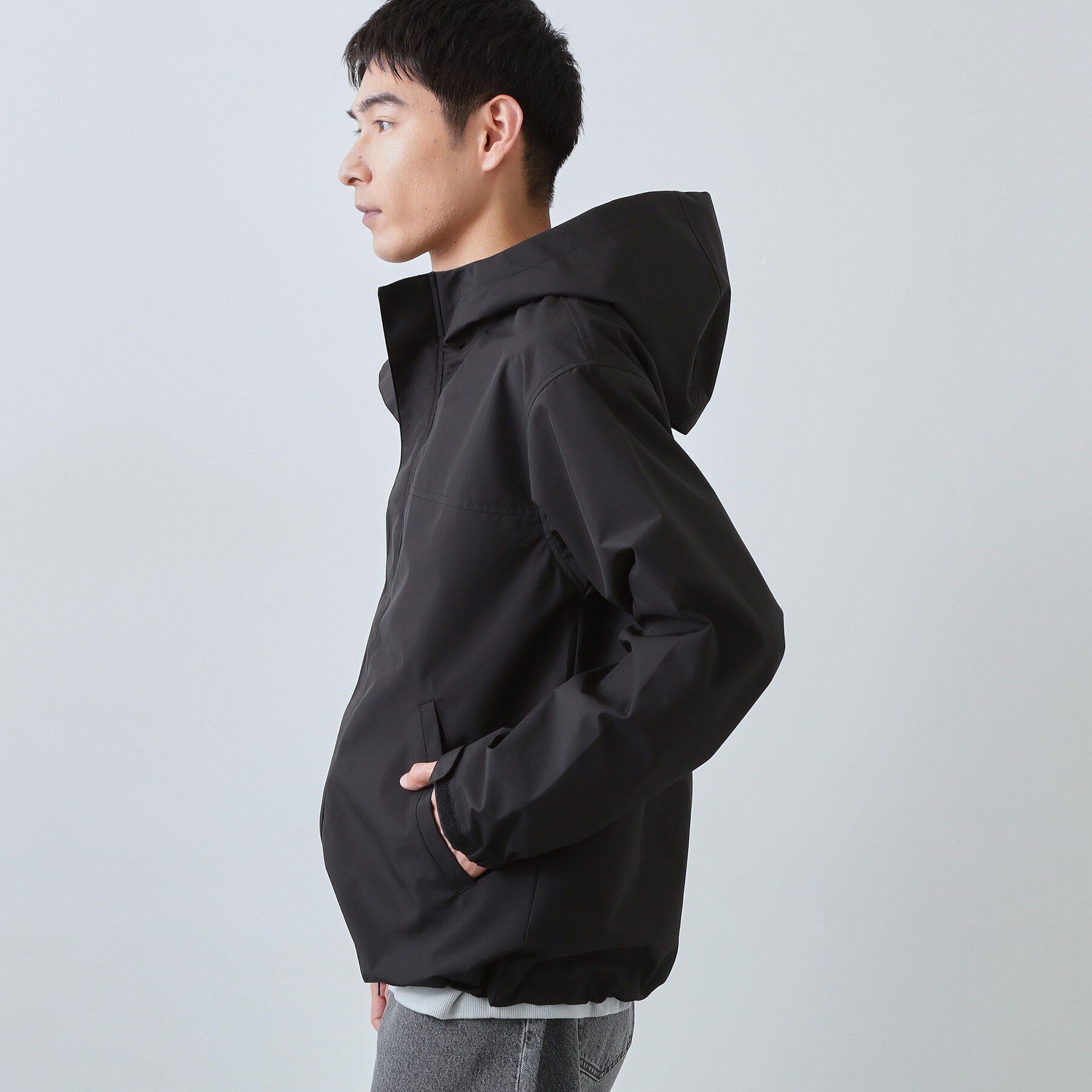 THE SHOP TK「【季節の変わり目に最適】ナイロンマウンテンパーカ  防風/洗濯機OK」|ブルゾン・スタジャン|