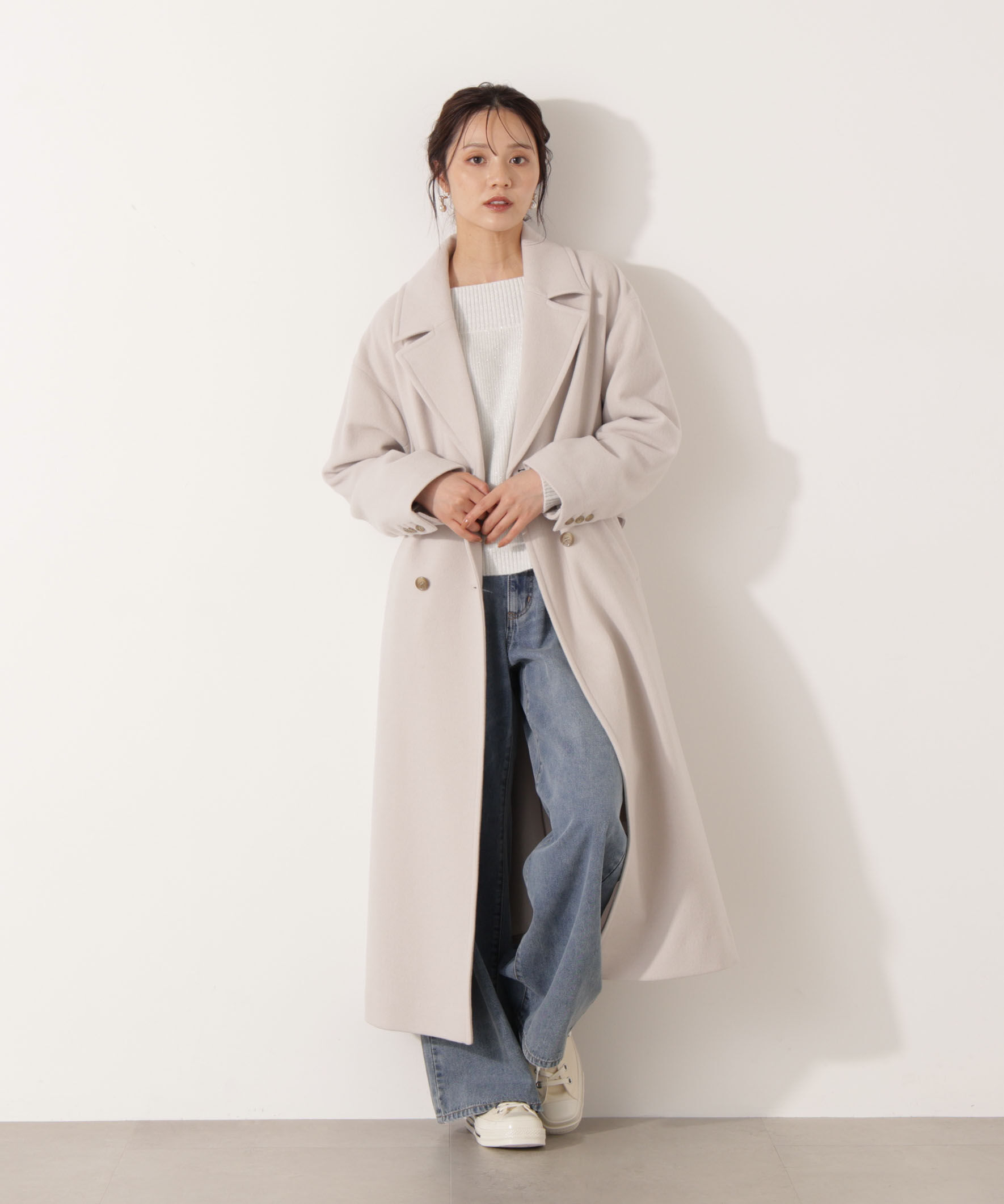 PROPORTION BODY DRESSING「ダブル釦チェスターコート 25AW」|その他|
