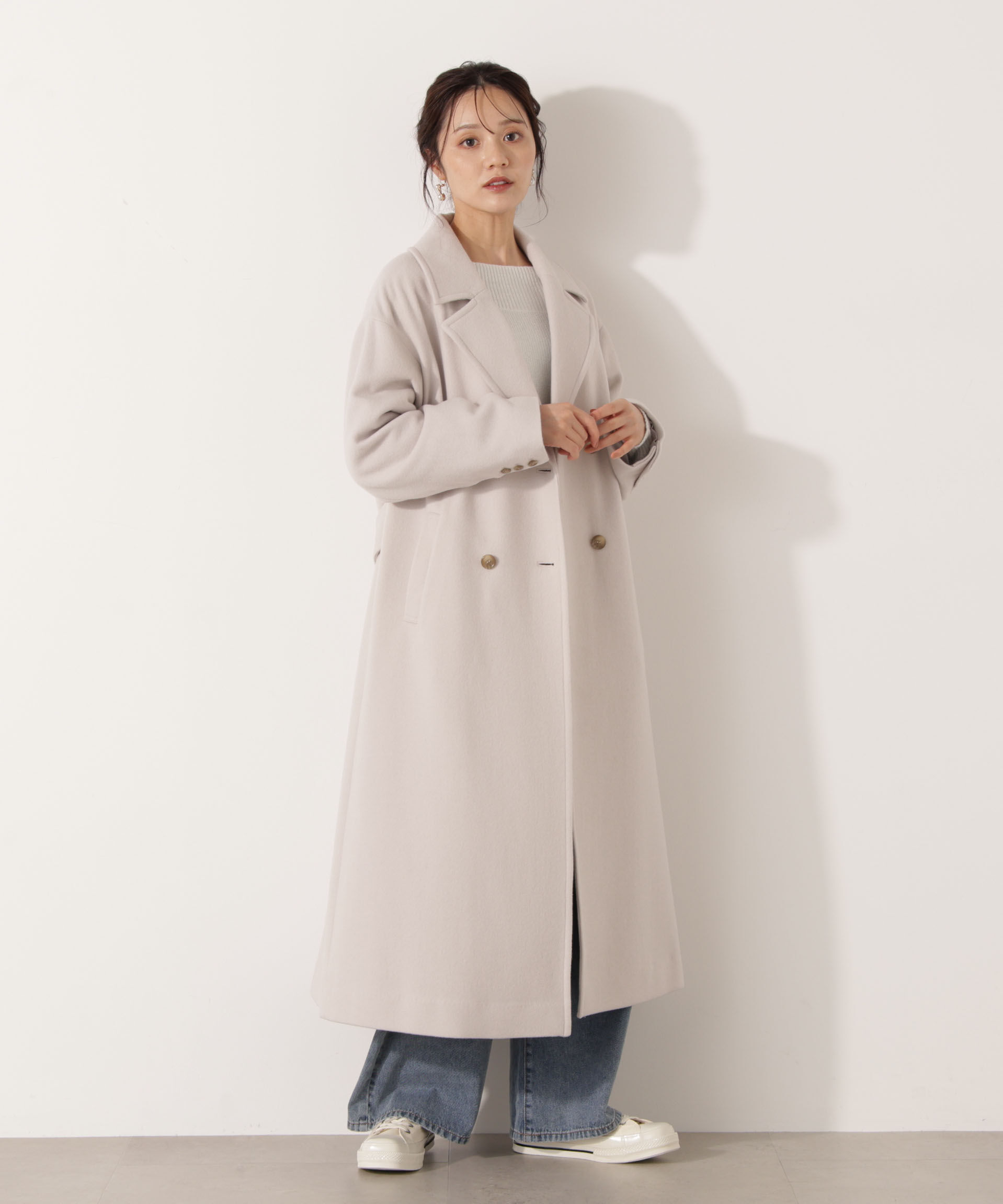 PROPORTION BODY DRESSING「ダブル釦チェスターコート 25AW」|その他|