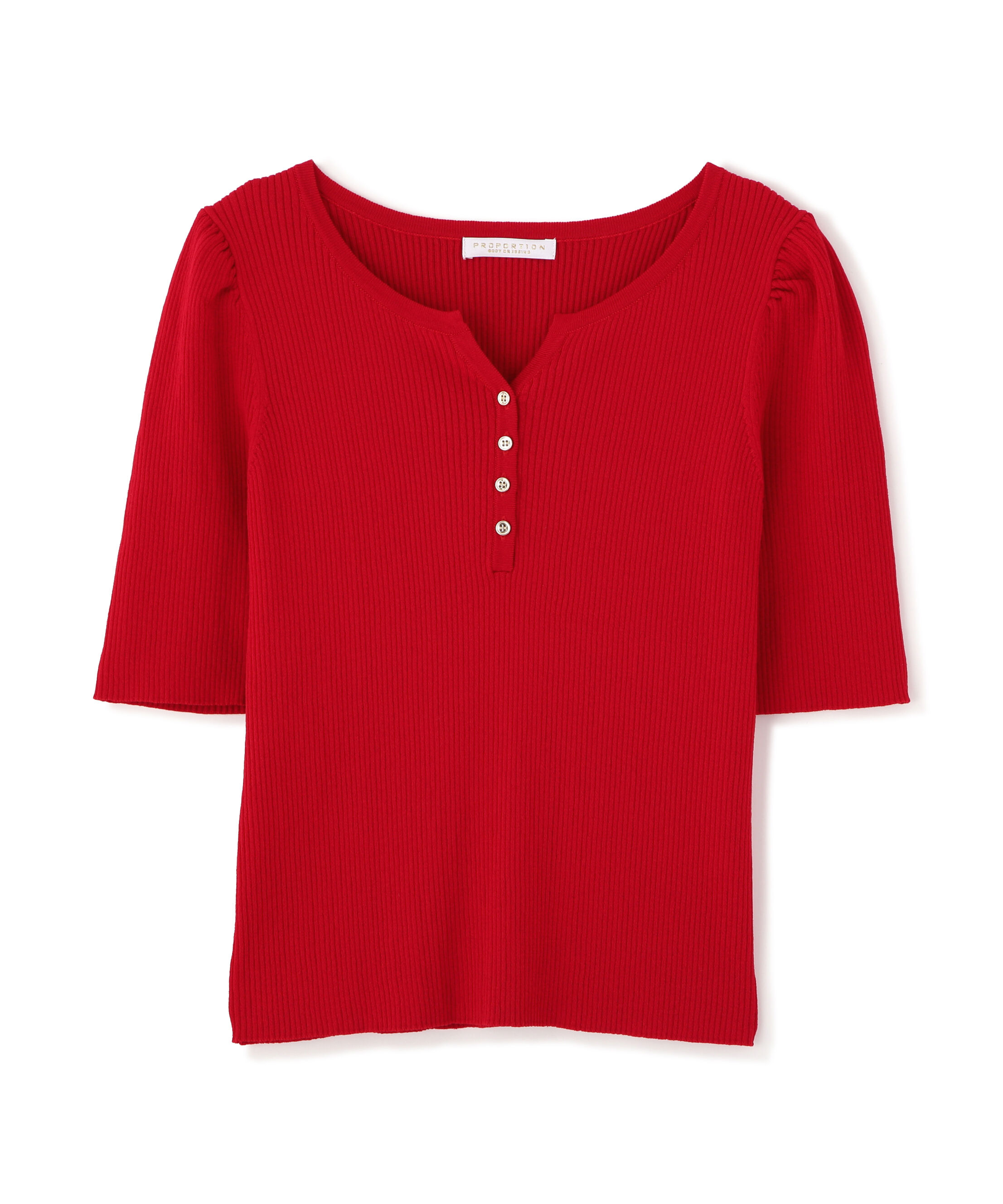 PROPORTION BODY DRESSING「ヘンリーネックニット 26SS」|ニット・セーター|