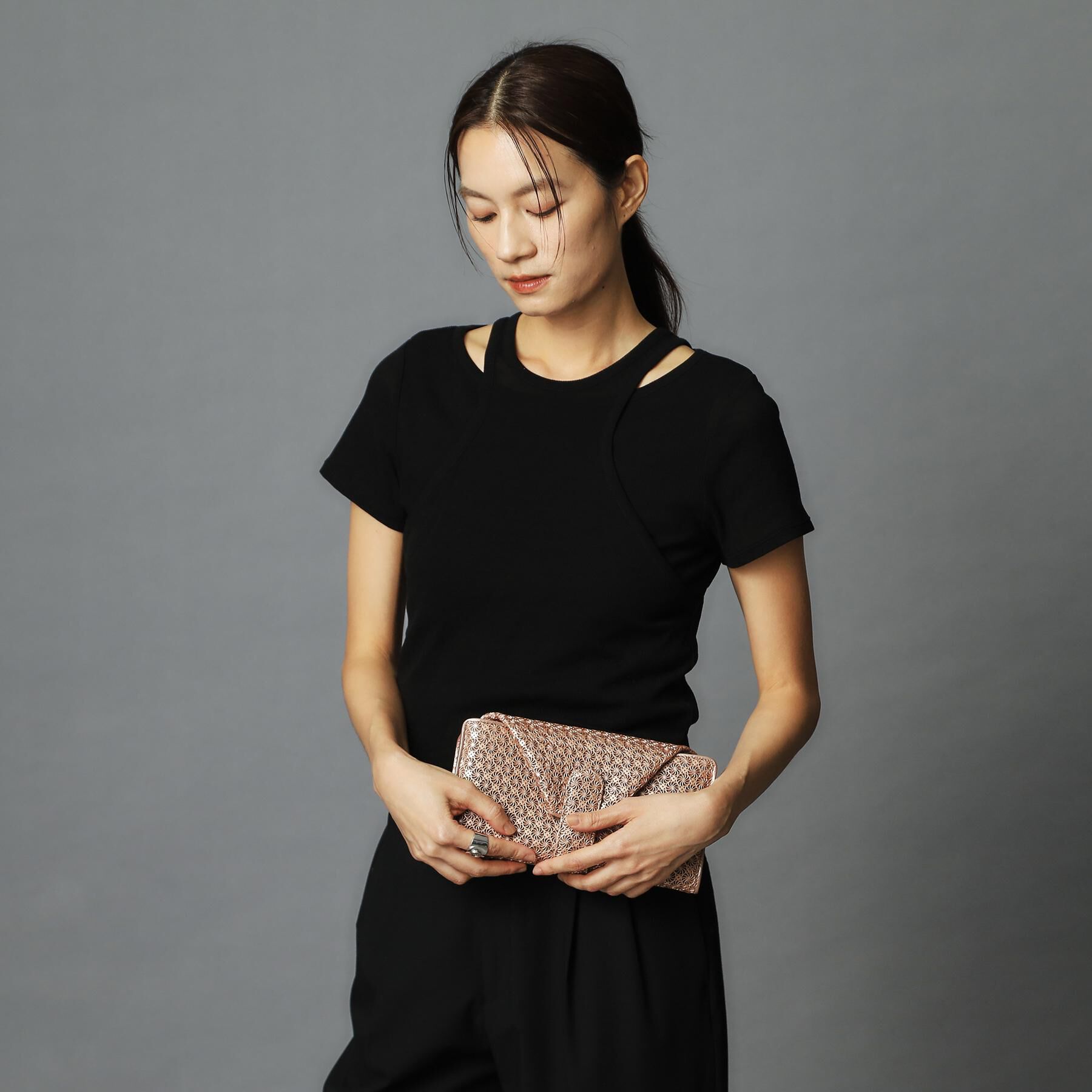 HIROKO HAYASHI「GIRASOLE（ジラソーレ）チェーン付長財布」|財布|