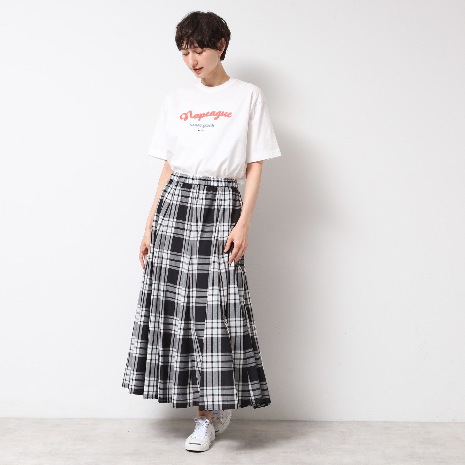Dessin「【洗える】オーガニックコットンロゴTシャツ」|Tシャツ・カットソー|