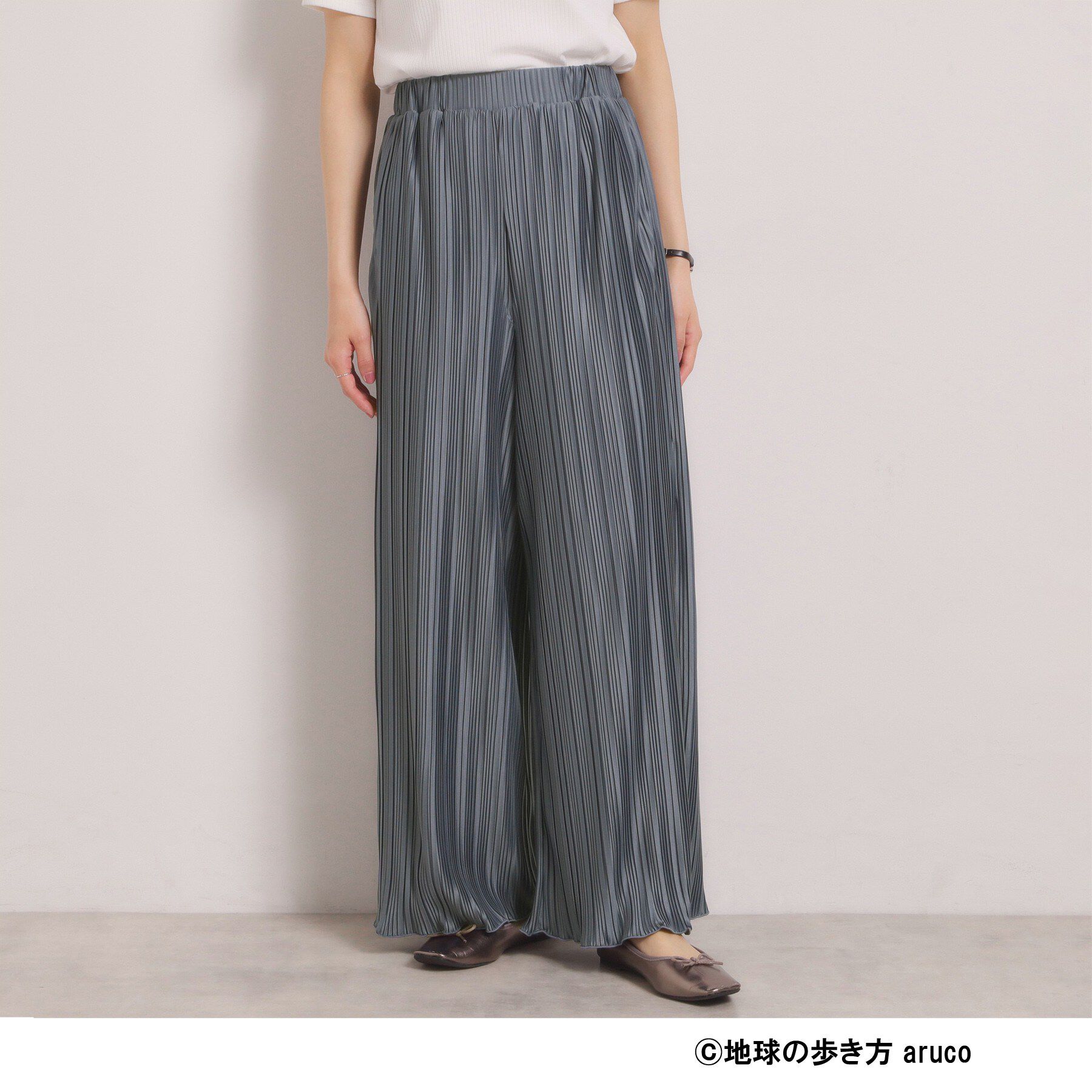 ITS&rsquo;DEMO「【aruco&times;ITS&rsquo;DEMO】プリーツパンツ」|その他|
