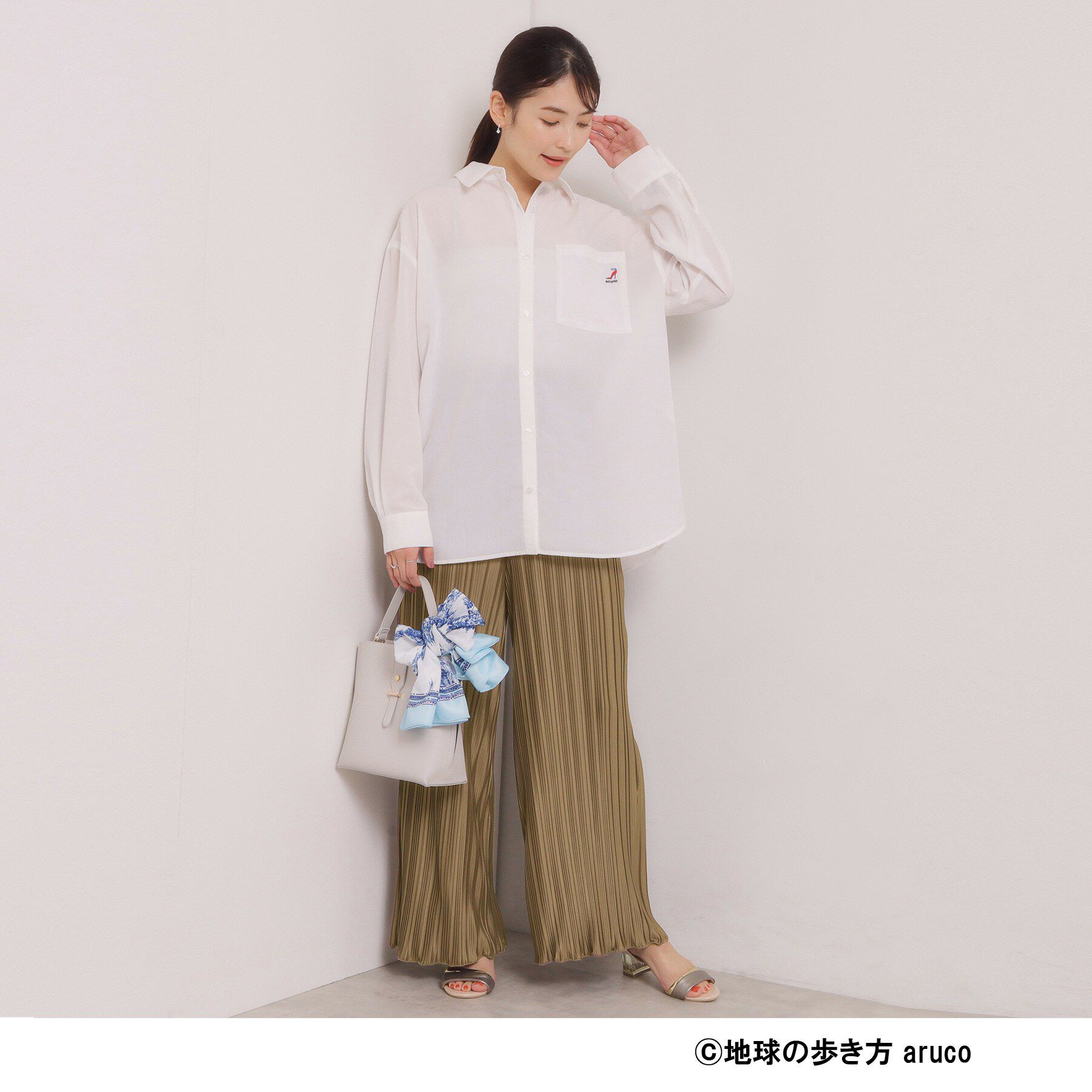 ITS&rsquo;DEMO「【aruco&times;ITS&rsquo;DEMO】プリーツパンツ」|その他|