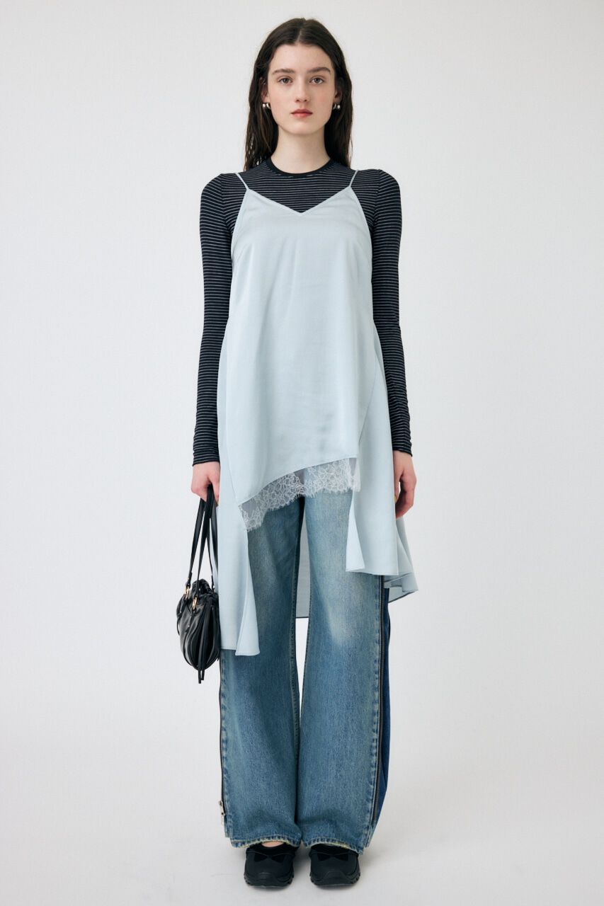 MOUSSY「WASHER スリップドレス」|ワンピース|