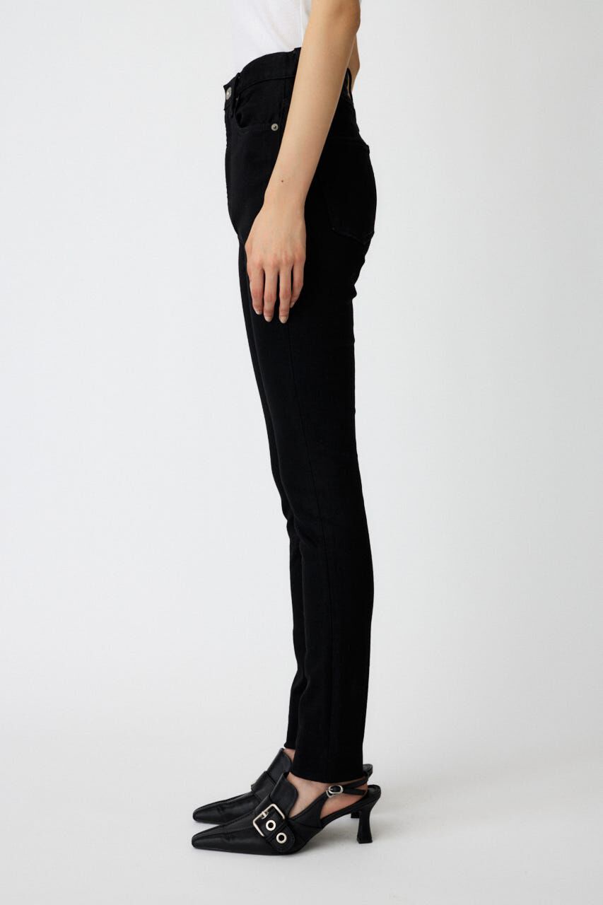 MOUSSY「HW Rebirth BLACK SKINNY」|デニム|