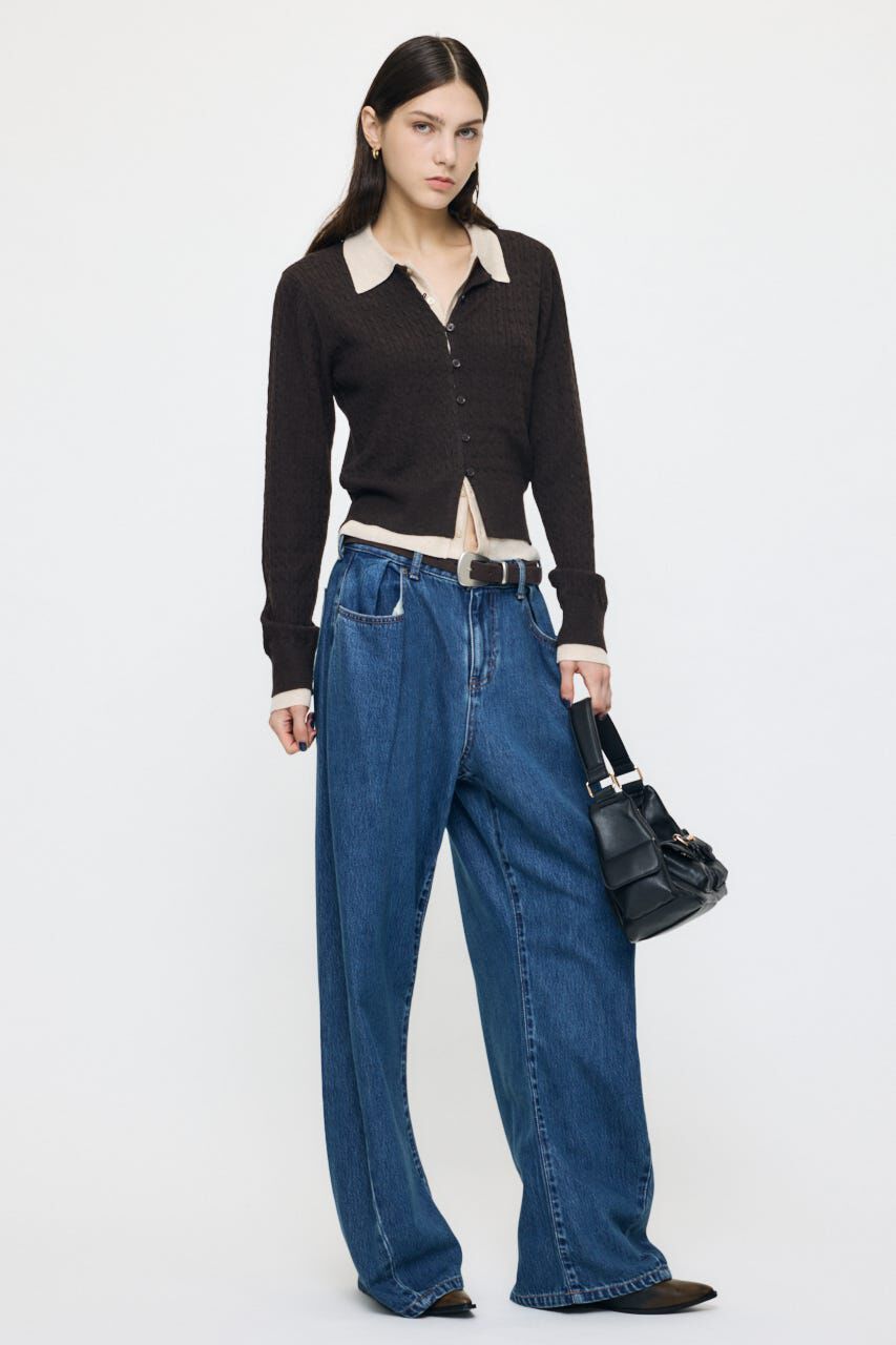 MOUSSY「GLOSS BUCKLE LEATHER ベルト」|ベルト|