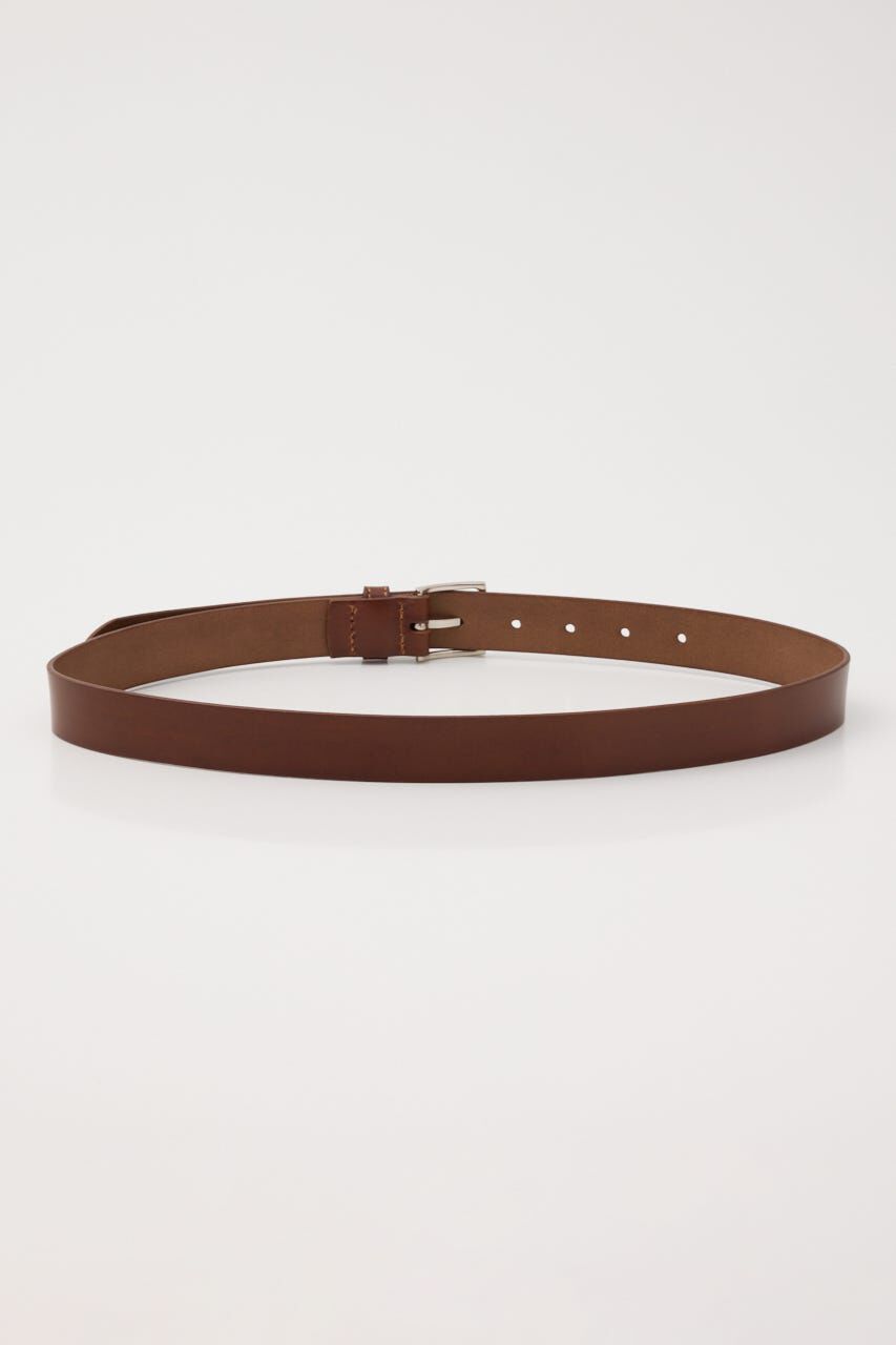 MOUSSY「LEATHER NARROW ベルト」|ベルト|