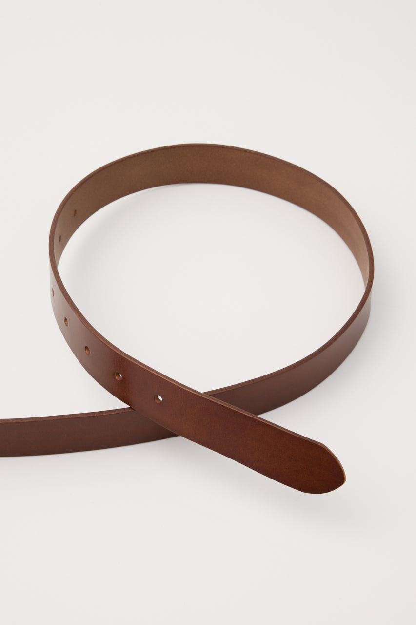 MOUSSY「LEATHER NARROW ベルト」|ベルト|