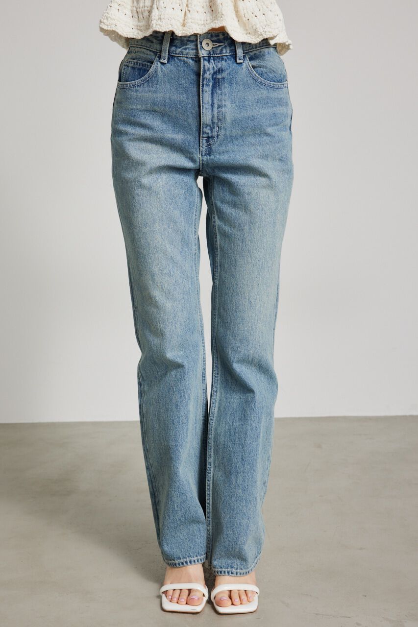 rienda「Shapely Make J/W DENIM PT」|デニム|