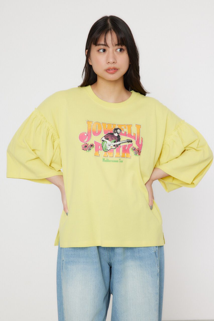 RODEO CROWNS「JP TOUR 袖フリルトップス」|Tシャツ・カットソー|YEL