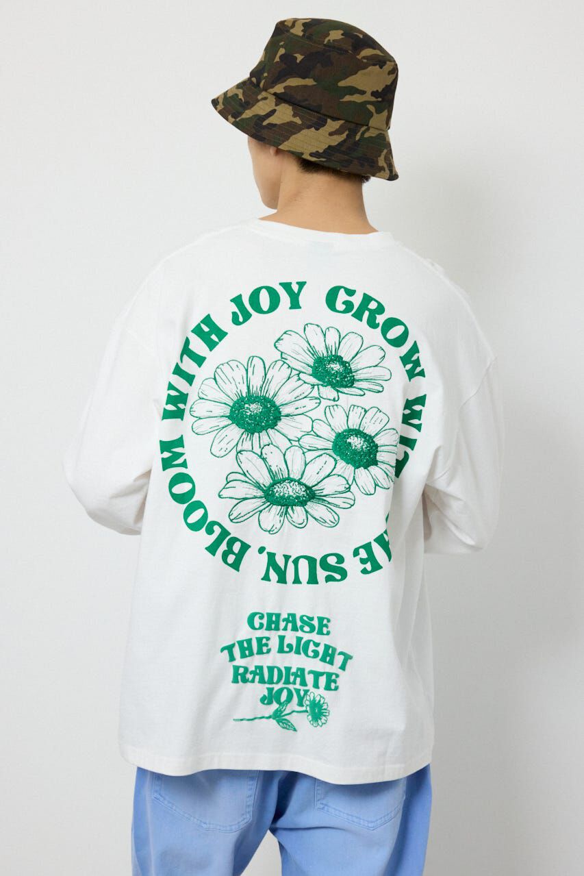 RODEO CROWNS「サークルフラワー長袖Tシャツ」|Tシャツ・カットソー|