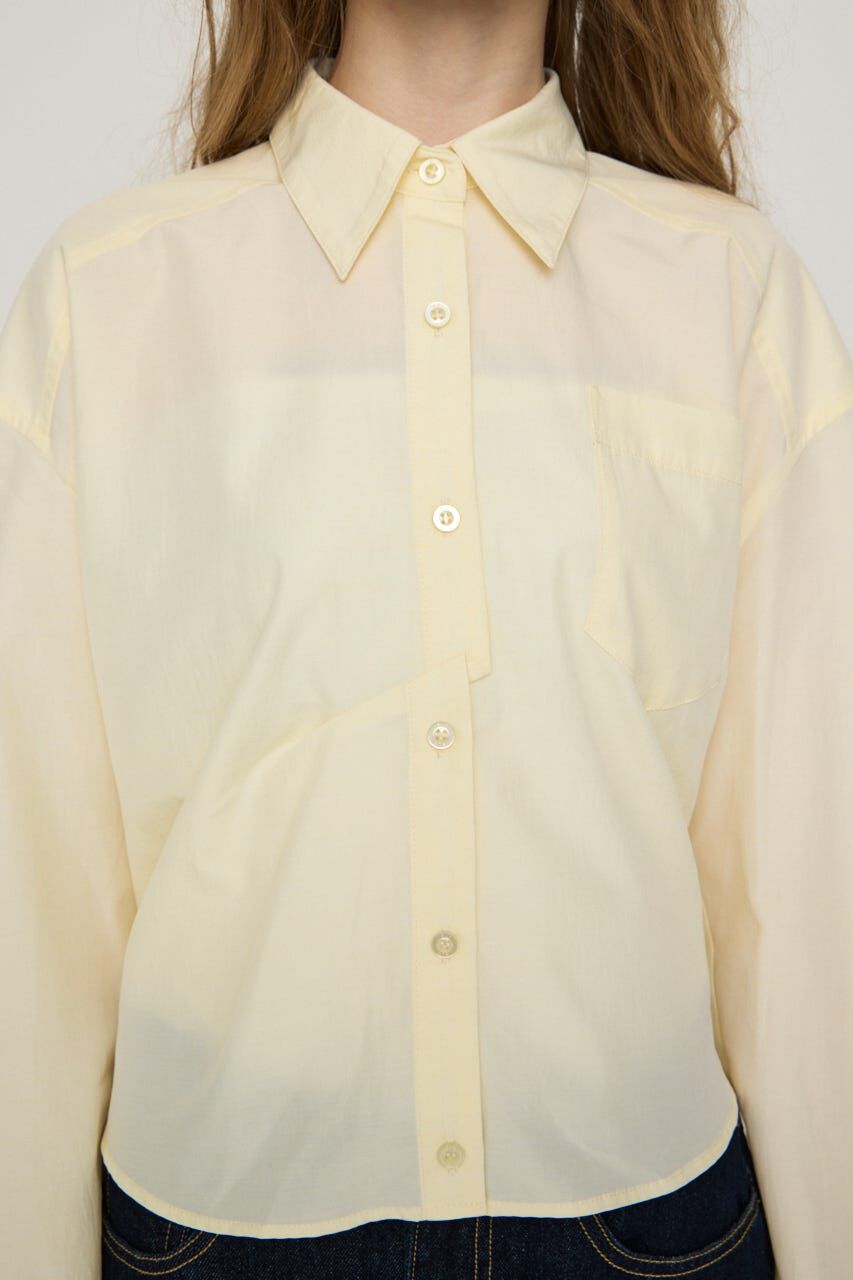 SLY「BACK DRAPE HEM シャツ」|シャツ・ブラウス|