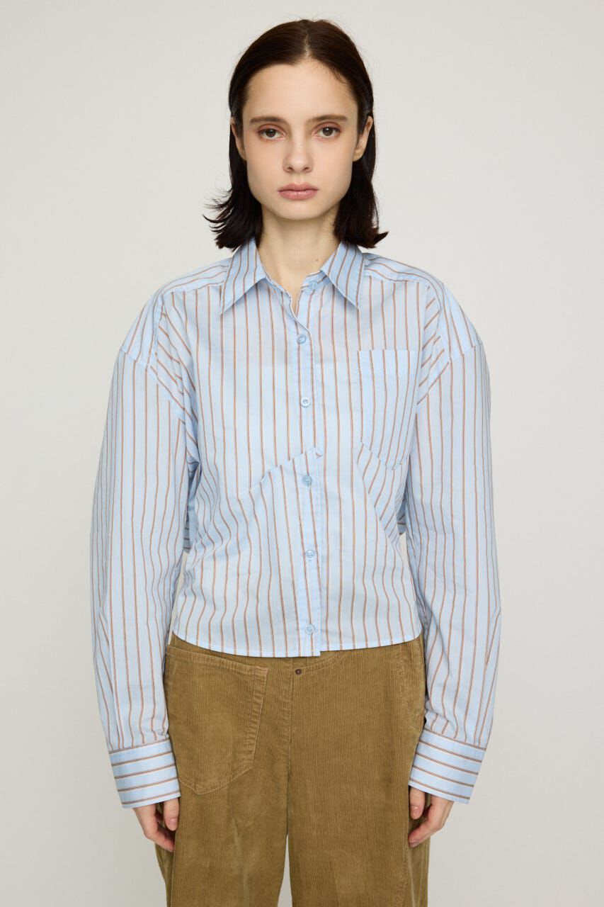 SLY「BACK DRAPE HEM シャツ」|シャツ・ブラウス|