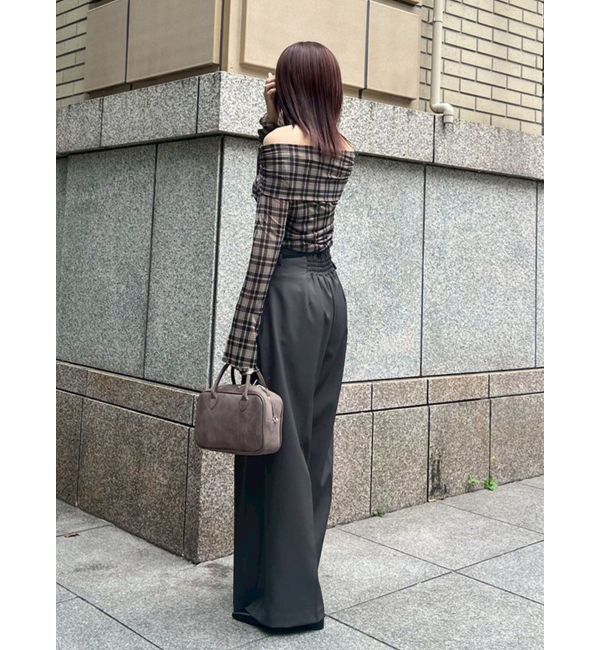LAGUNAMOON「【VELETTO】フェイクスエードボストンBAG」|その他|