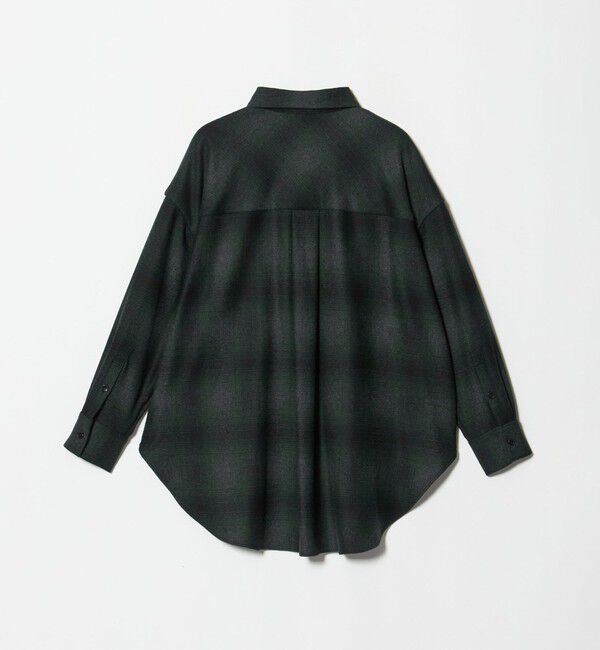 UNITED ARROWS「＜SACRA＞オンブレチェック シャツ」|シャツ・ブラウス|