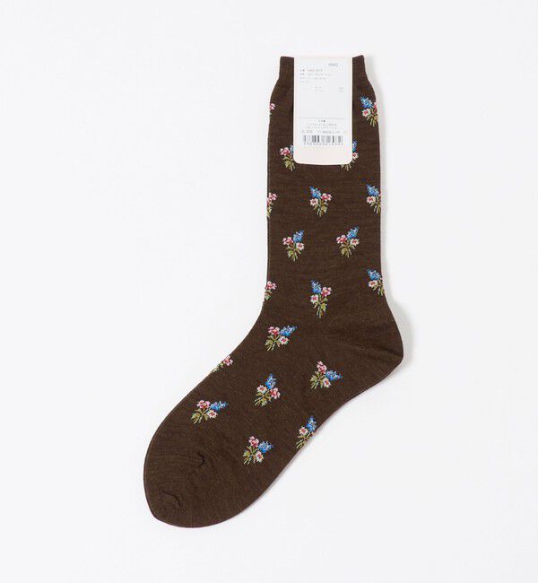 UNITED ARROWS「＜babaco＞フラワー ソックス」|ソックス|