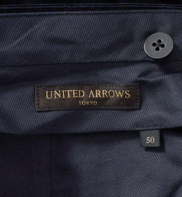 UNITED ARROWS「コーデュロイ 1プリーツ スラックス R―MODEL」|スラックス|