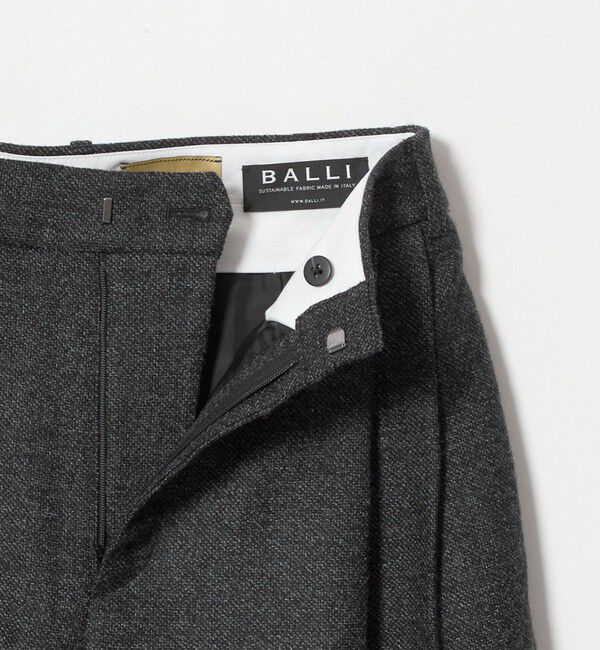 UNITED ARROWS「BALLI タック ワイドパンツ」|スラックス|