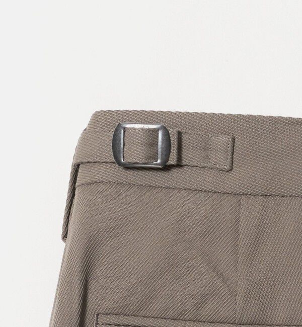 UNITED ARROWS「ウーステッドカルゼ ミリタリー トラウザーズ」|スラックス|