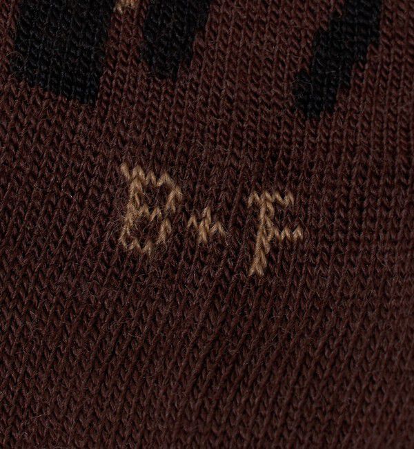 UNITED ARROWS「＜BLEU FORET＞レオパード ソックス」|ソックス|