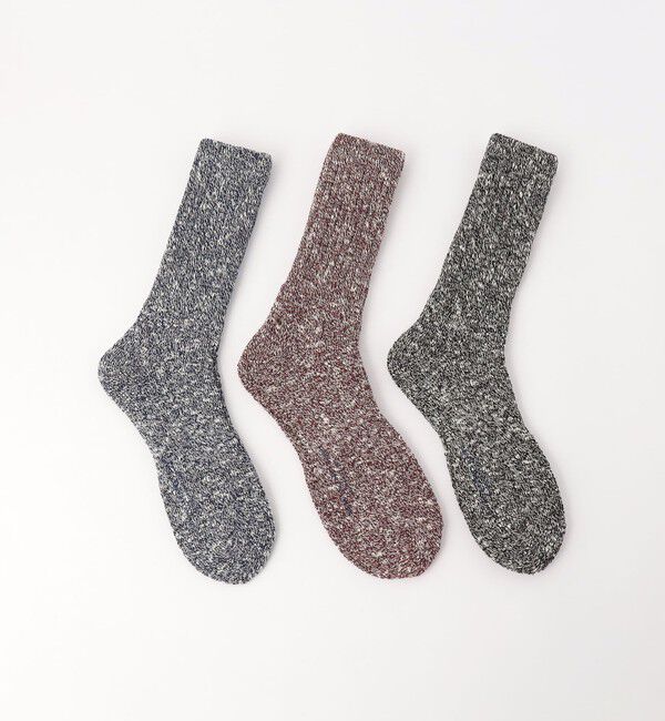 UNITED ARROWS green label relaxing「GLR クルー 3P ソックス」|ソックス|その他1
