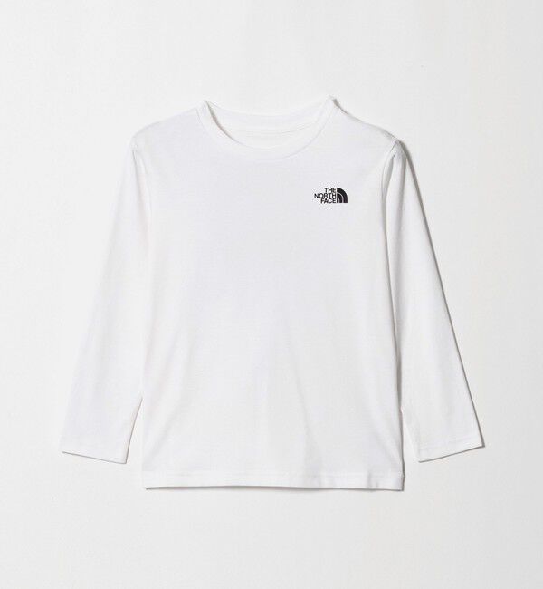 UNITED ARROWS green label relaxing「【WEB限定】＜THE NORTH FACE＞ スクエアロゴ ロングスリーブ Tシャツ / キッズ 130cm-160cm」|Tシャツ・カットソー|