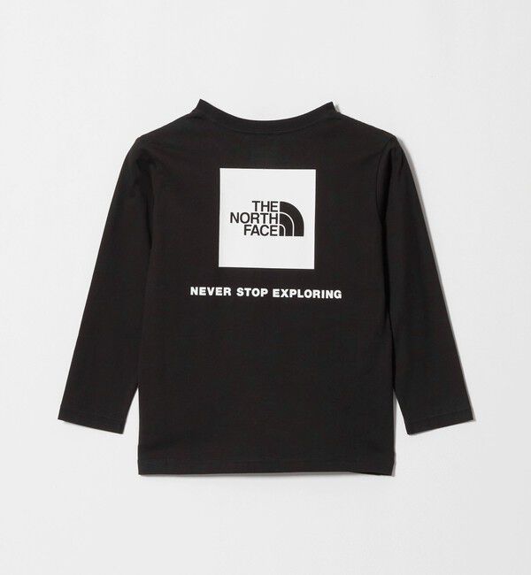 UNITED ARROWS green label relaxing「【WEB限定】＜THE NORTH FACE＞ スクエアロゴ ロングスリーブ Tシャツ / キッズ 130cm-160cm」|Tシャツ・カットソー|