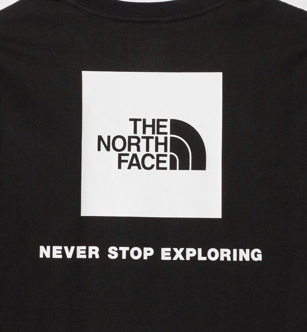 UNITED ARROWS green label relaxing「【WEB限定】＜THE NORTH FACE＞ スクエアロゴ ロングスリーブ Tシャツ / キッズ 130cm-160cm」|Tシャツ・カットソー|