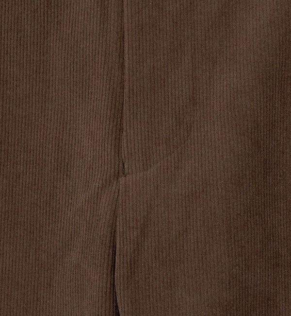 UNITED ARROWS green label relaxing「【WEB限定】JUST fit コーデュロイ 1プリーツ イージーパンツ」|チノ|