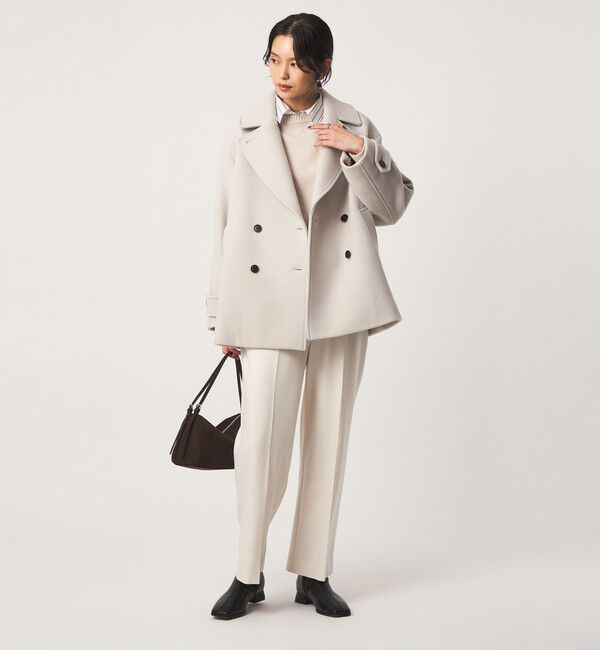 UNITED ARROWS green label relaxing「［size SHORTあり］CANGIOLI ピーコート」|ピーコート|