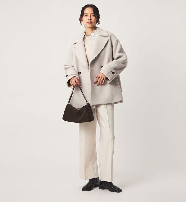 UNITED ARROWS green label relaxing「［size SHORTあり］CANGIOLI ピーコート」|ピーコート|