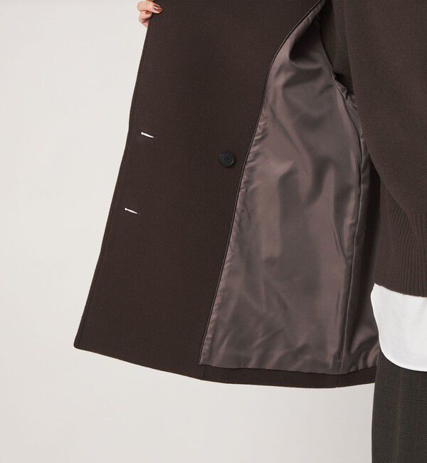 UNITED ARROWS green label relaxing「［size SHORTあり］CANGIOLI ピーコート」|ピーコート|