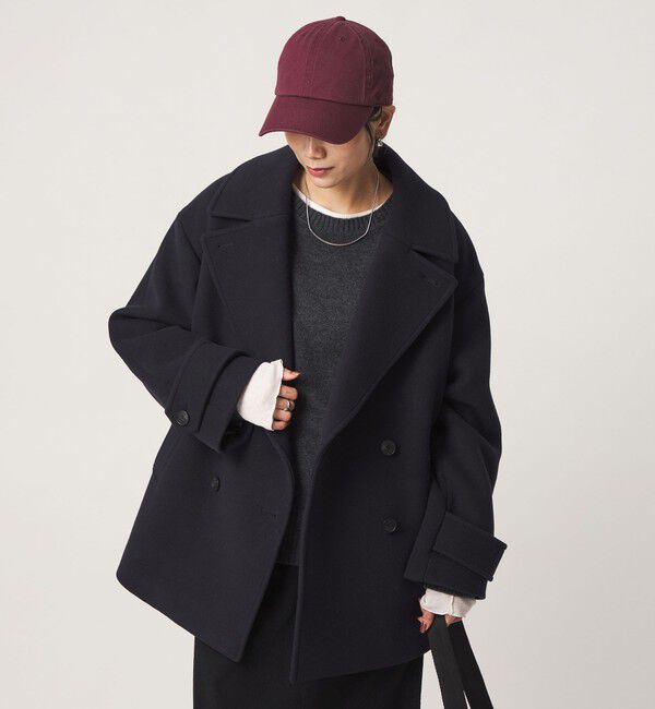 UNITED ARROWS green label relaxing「［size SHORTあり］CANGIOLI ピーコート」|ピーコート|