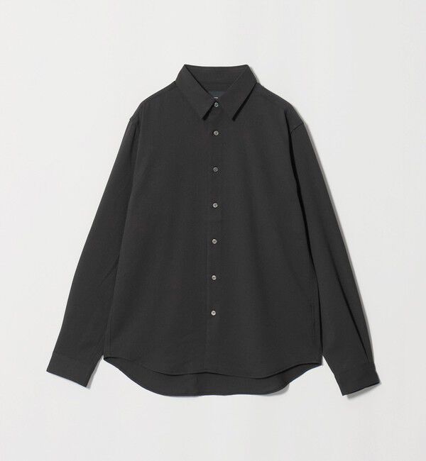 UNITED ARROWS green label relaxing「【WEB限定】JUST fit ウールライク 長袖 シャツ」|シャツ・ブラウス|