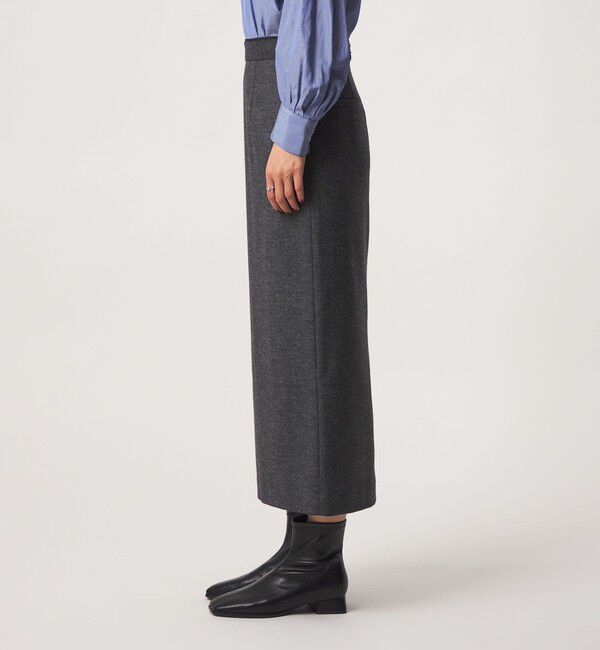 UNITED ARROWS green label relaxing「［size SHORT/TALLあり］ヘアライン タイトスカート ストレッチ」|タイト|