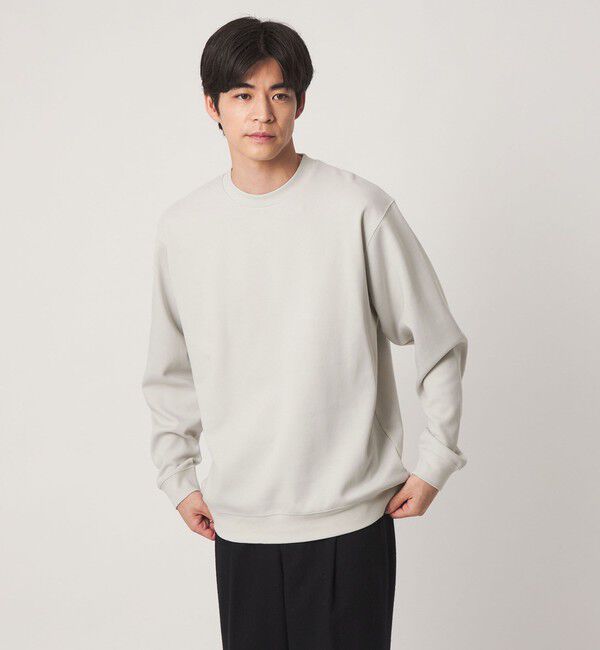 UNITED ARROWS green label relaxing「【WEB限定】JUST fit デイリー ダンボール クルーネック スウェット」|スウェット・ジャージ|