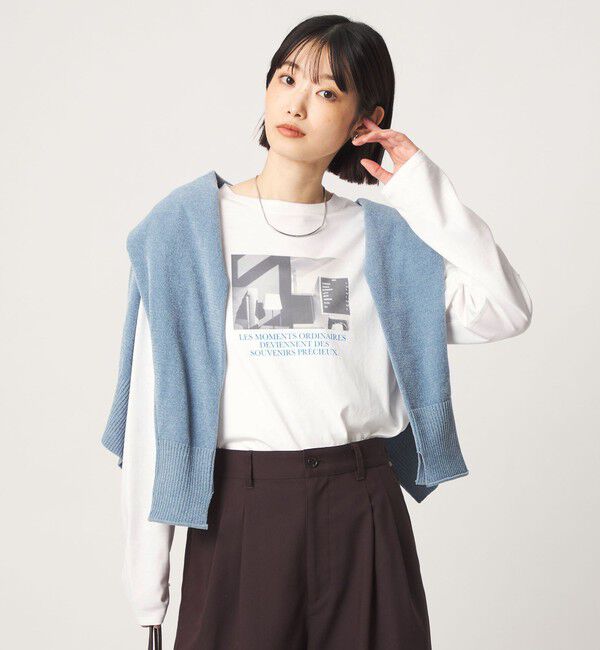UNITED ARROWS green label relaxing「フォト ロングスリーブ Tシャツ」|Tシャツ・カットソー|その他1