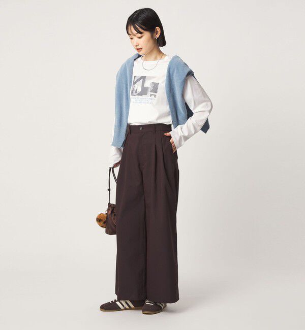 UNITED ARROWS green label relaxing「フォト ロングスリーブ Tシャツ」|Tシャツ・カットソー|