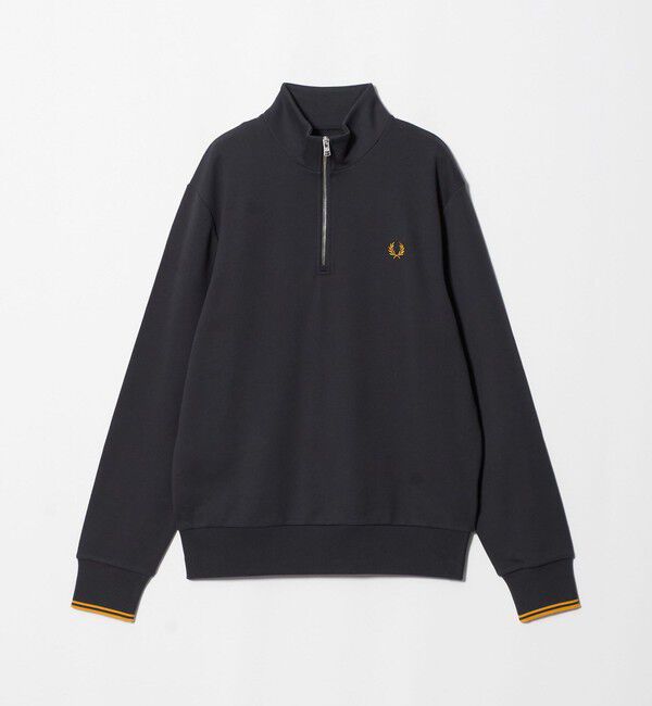 UNITED ARROWS green label relaxing「＜FRED PERRY＞ハーフジップ 長袖 スウェット」|スウェット・ジャージ|DK.GRAY