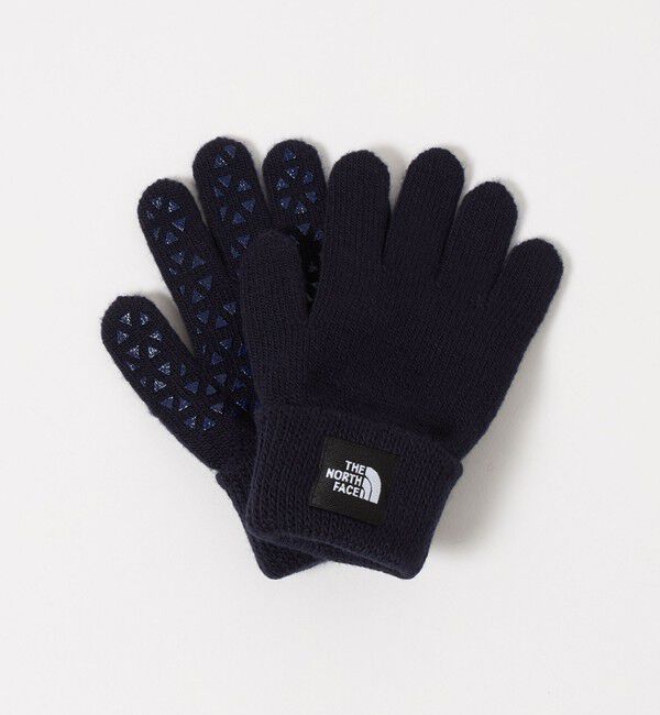UNITED ARROWS green label relaxing「＜THE NORTH FACE＞ ニット グローブ / キッズ」|手袋|NAVY