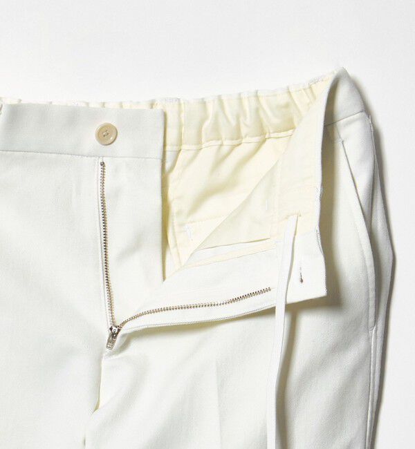 UNITED ARROWS green label relaxing「スマートレッグ ホワイト イージー パンツ -ストレッチ・吸水速乾-」|チノ|