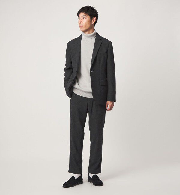 UNITED ARROWS green label relaxing「ウォッシャブル ホームスパン ナロー ジャケット -ストレッチ-」|テーラードジャケット|