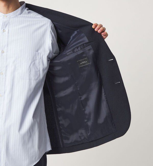 UNITED ARROWS green label relaxing「ウォッシャブル ホームスパン ナロー ジャケット -ストレッチ-」|テーラードジャケット|