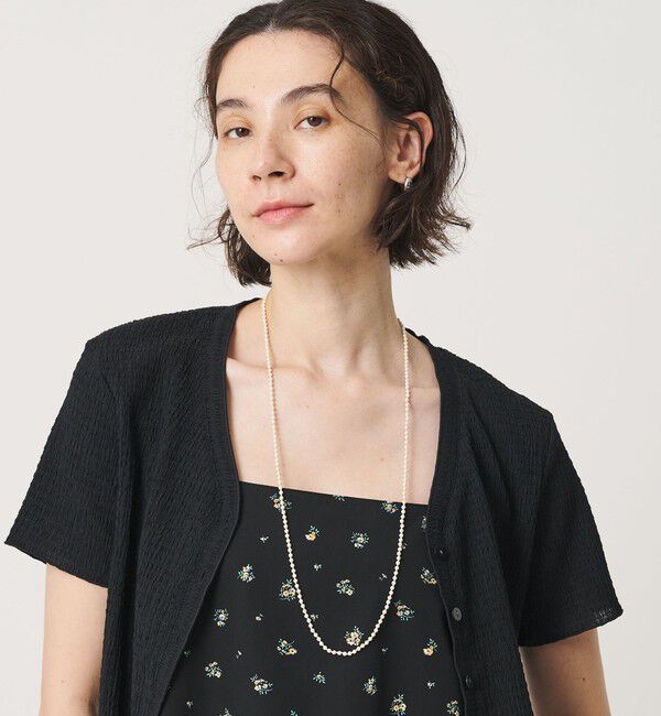 BEAUTY&YOUTH UNITED ARROWS「【WEB限定】＜Causerie＞天然石 カラー ロングネックレス」|ネックレス|