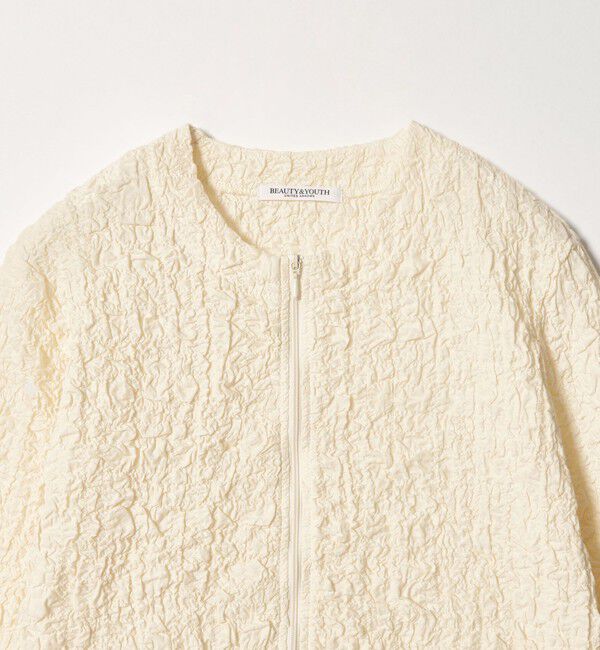 BEAUTY&YOUTH UNITED ARROWS「【WEB限定】シャーリング ジップ シャツ」|その他|